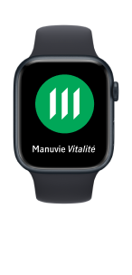 Apple Watch Series 9 avec logo Vitalité